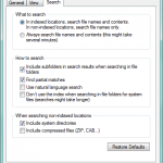 File Explorer Folder Options Search