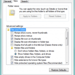 File Explorer Folder Options View