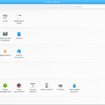 KDE Plasma 5 System Settings Window