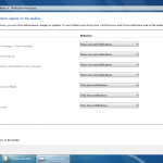 Windows 7 Notification Area Options