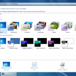 Windows 7 Personalize Menu
